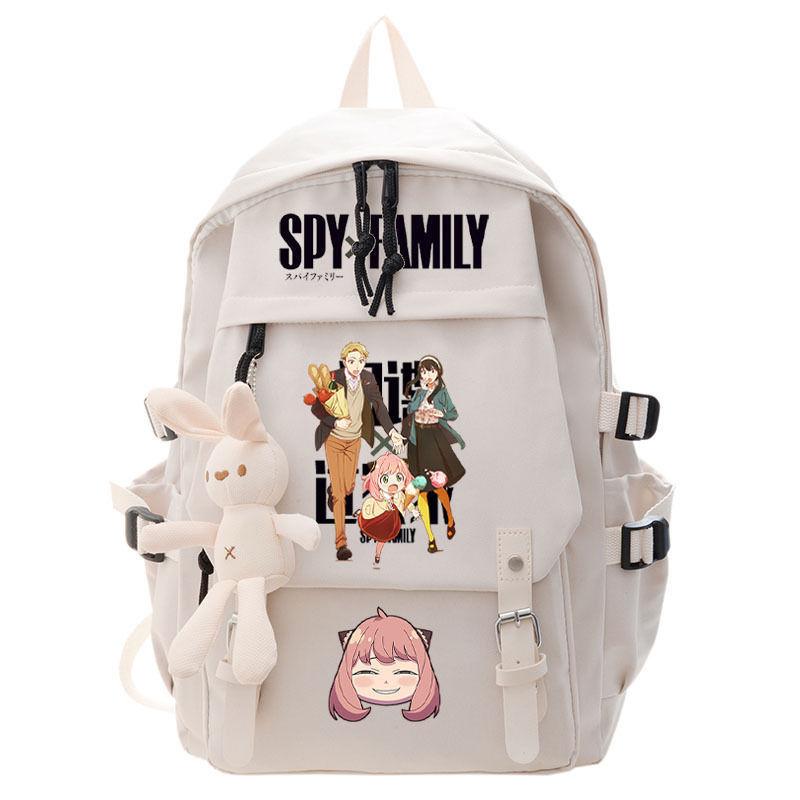 Spy X Family Spy Play House Peripheral Student School Bag Large Capacity Backpack Outdoor Travel Bag