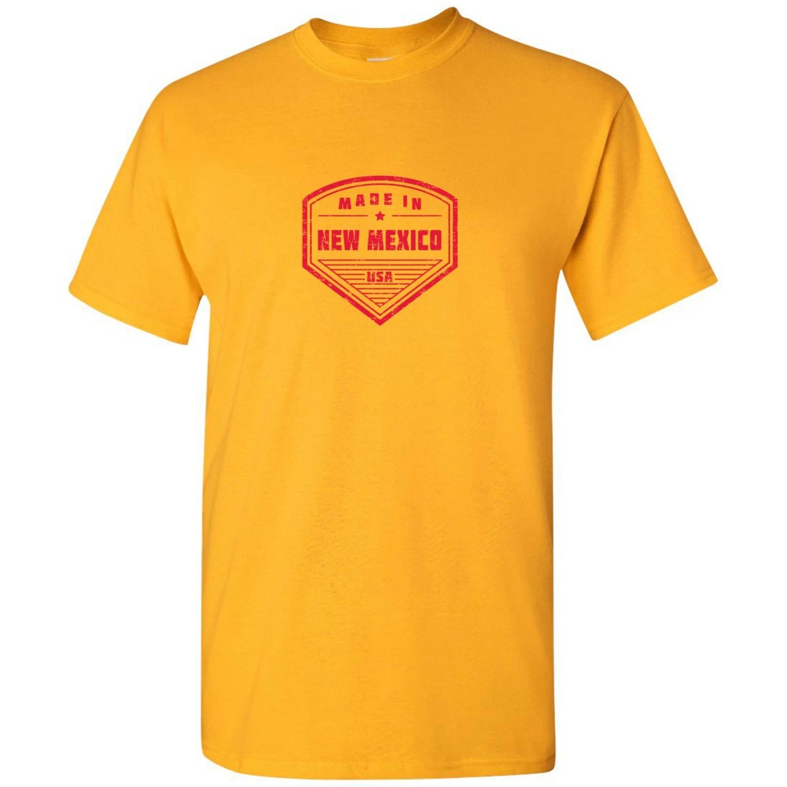 

Made in New Mexico Badge- City Classic Sports Team T-Shirt - Gold M