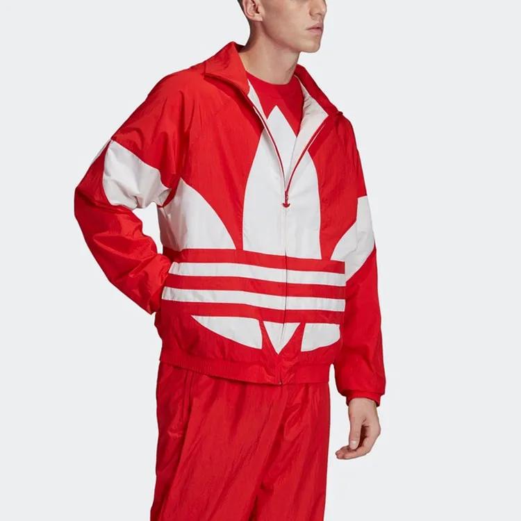 Adidas Originals Trefoil Jacket Men's Red (Unisex) Jackets FM9891