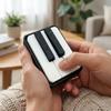 5-key Press Piano Keyboard Clicker 3D Printed Fidget Piano Clicker Charm Keyring  Student