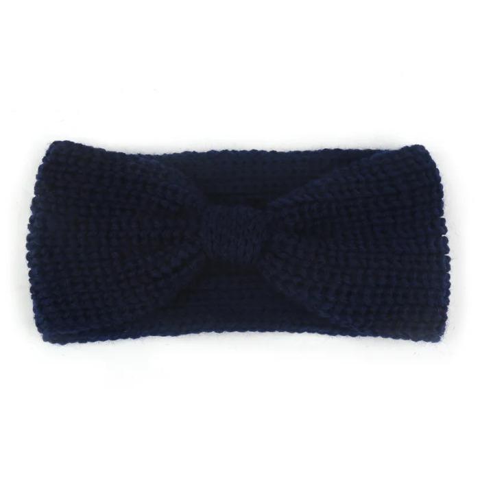 Winter Warmer Ear Knitted Headband Turban For Lady Women Elastic Wool Hairband Wide Stretch Headwear Headwrap Hair Accessories