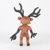 New Game 99 Nights In The Forest Plush Toys Merchandise Brown Stand And Sit Elk Deer White Owl Stuffed Doll Pillow For Kid Gifts