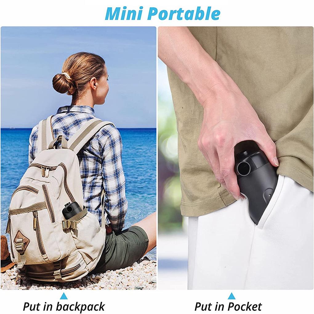 Black Portable And Efficient Electric Air Pump For Paddle Board With 2-in-1 Inflating And Deflating Paddle Board Pump