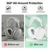 4Pcs Full-protection Headphone Protective Cover Shockproof Ear Pads for AirPods Max 2/AirPods Max
