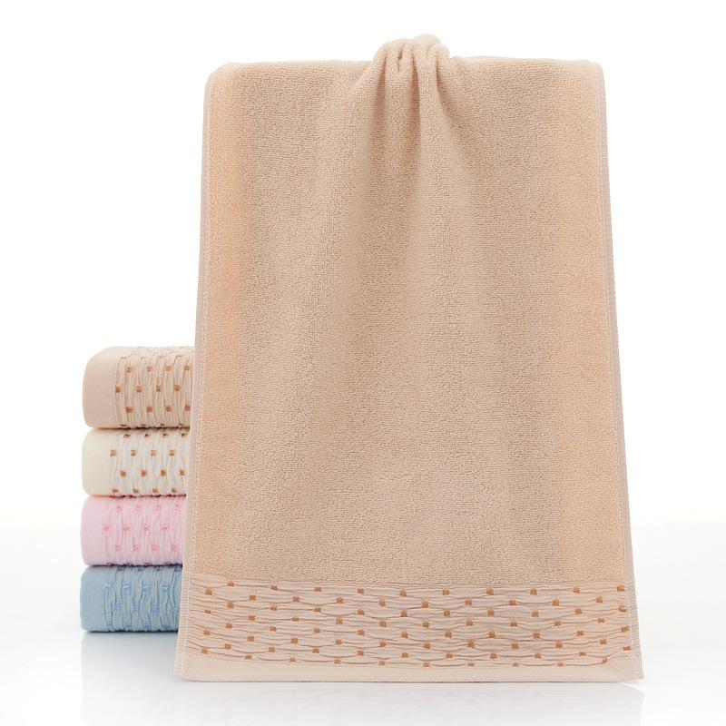 Cotton Towel Cotton Soft Skin-Friendly Absorbent Towel Gift 35*74cm