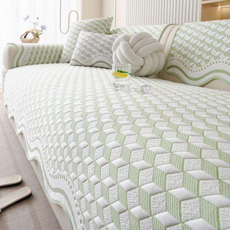 Cool Ice Doudou Special-Shaped Sofa Cushion  New Non-Slip One-Piece Sofa Mat, Summer Straight Seat Cushion