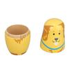5Pcs Wooden Cute Dog Russian Nesting Doll Toys Handmade Wooden Cute Dog Matryoshka Doll Set for Kids Christmas Birthday Wish Gift