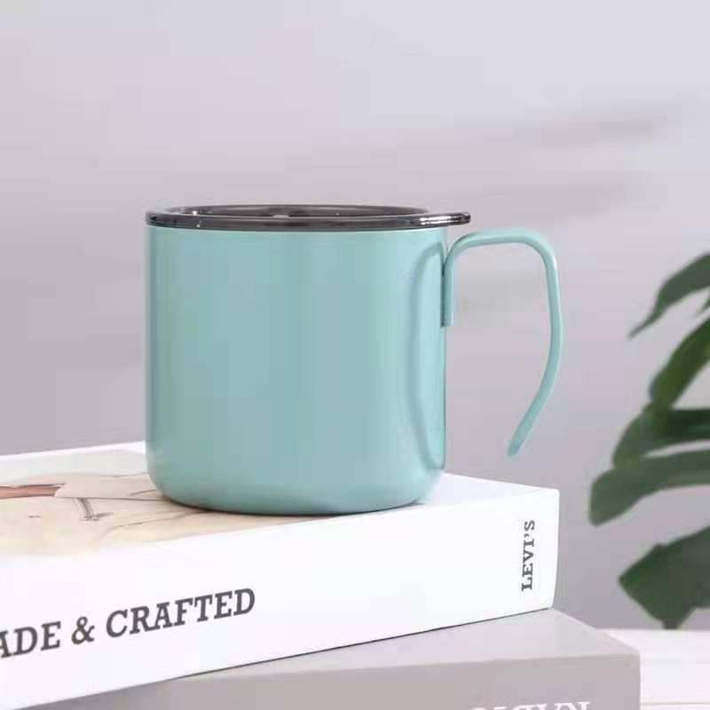 304 Stainless Steel Insulated Coffee Mug with Handle for Men, Women, Students, and Office Use