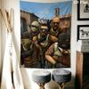 Counter-Strike 2 Wall Hanging Printed Fabric Blanket Decorative Tapestries for Bedroom Living Room Home Decor