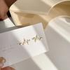 Temperament Personality Love Lightning Stud Earrings Women's New High-end Sense Small Exquisite Simple Student Earrings Earrings