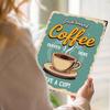 Retro Vintage Metal Coffee Sign Wall Art Kitchen Cafe Decor 20x30cm