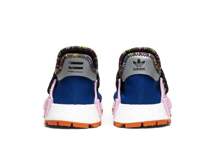 Męskie Sneakersy adidas NMD Hu Pharrell Inspiration Pack Błękitny Pudrowy Błękitny/Jasny Różowy/Pomarańczowy