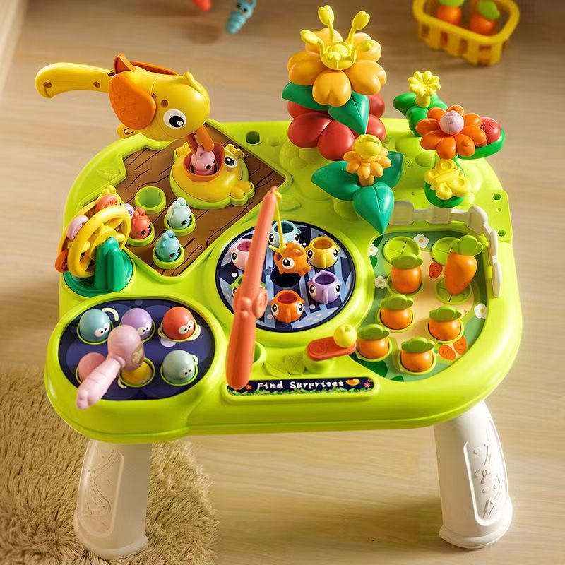 Tavolo Gioco Educativo per Bambini Whack-a-Mole & Tira la Carota