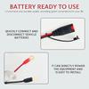 2Pcs Wires Harness Safe PVC Smart Batteries Trickle Charger Cable 16AWG Easy Installation Wiring Harness for Extended Charging