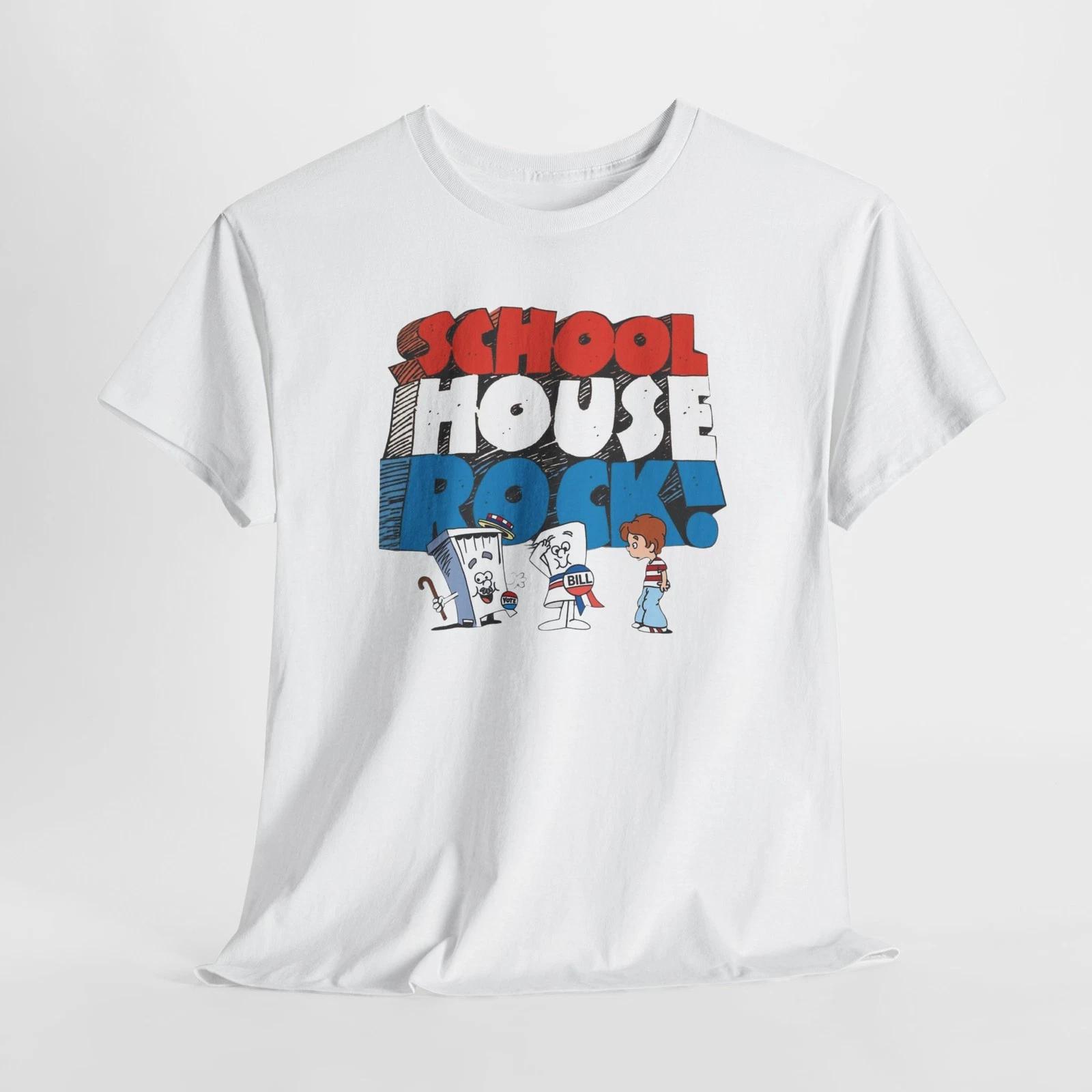 

Vintage Kids TV Tee, School House Rock Retro Shirt, 90s Nostalgia Top, Unisex S