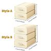 Large Capacity Desktop Storage Box Stackable Stationery Organizer Cosmetic Storage Rack  Cosmetic