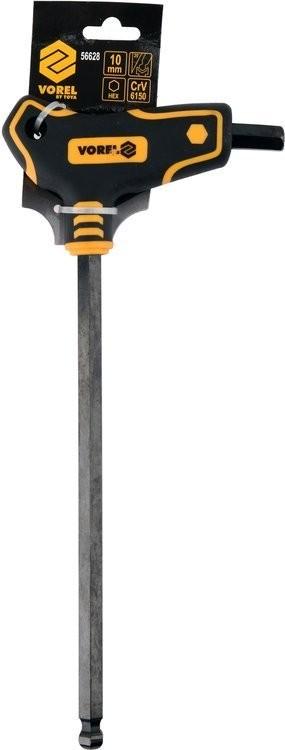 Hexagon socket wrench (ball) with handle 10.0m 56628 VOREL