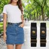 2PCS No-Sew Jean Waist Tightener Adjustable Waist Belt New Buckleless Belt  Casual