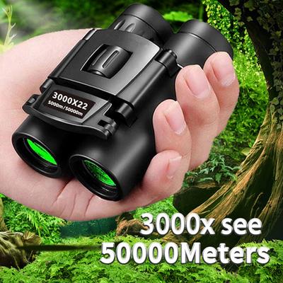3000X22 50000m Zoom BAK4 HD Telescope Professional Powerful Binoculars Long Range Portable Monocular Low Night Vision Camping