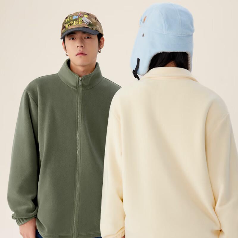 MINISO Men's Heavyweight Fleece Outdoor Jacket