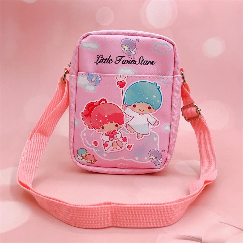 Little Twin Stars & Kuromi Cartoon Kids' Crossbody Bag - Japanese Collection
