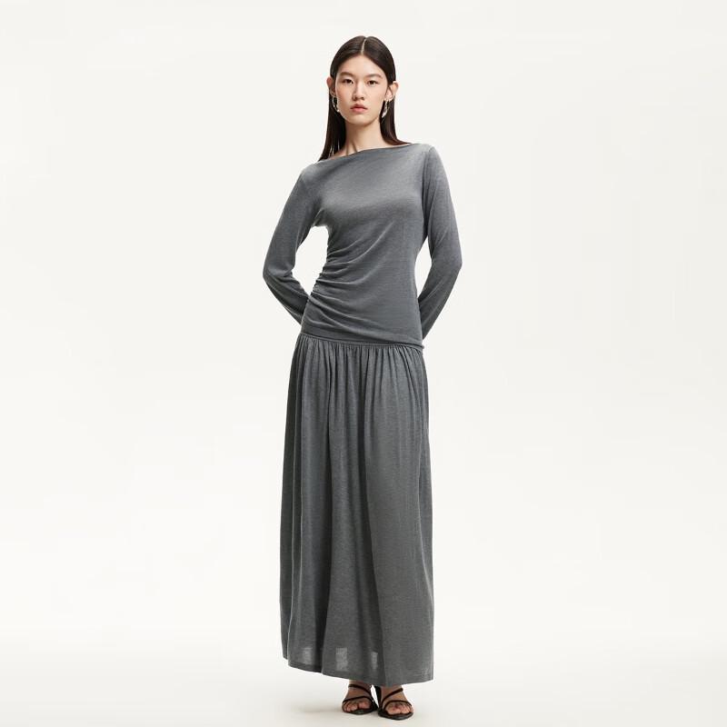 VEROMODA Women's Lyocell Blend High-Waist A-Line Skirt