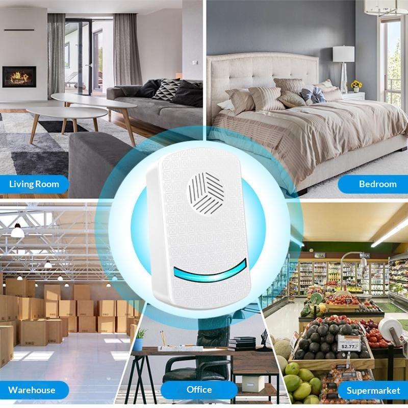 2026 Upgraded Ultrasonic Mosquito Mouse Repeller Quiet Operation Full Coverage Perfect For Home Office Use