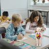 1 Set Interactive Human Body Model Kit 11 Analysis Cards Included Educational DIY Toy for Students Accessories