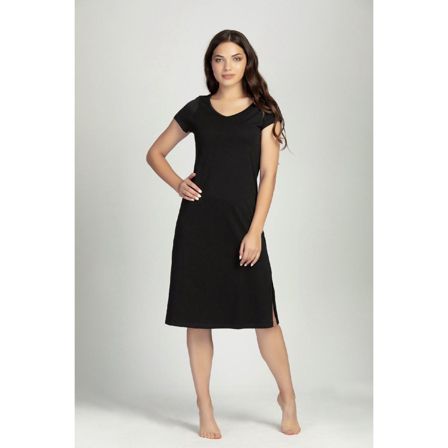 

Женское черное платье Эльдорадо XS чёрный