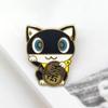 Enamel Brooch: Female Shen Tales 50 Million Taels Beckoning Cat Anime Badge - Cute Accessory