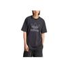 Adidas Adicolor Outline Trefoil Tee Black Men Streetwear IU2347