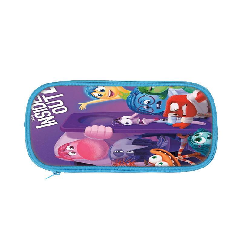 Inside Out Brain Characters Pencil Case With Large Capacity For Students And Office Use