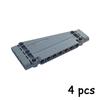 4PCS High-tech Car Panels 18945 Techncial Panel Plate 5x11x1 Tapered MOC Parts Building Blocks Assembles Particles DIY Bricks