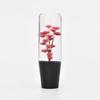 Universal 15CM Car Manual Shifter Head Shift Knob Stick Crystal Transparent Flower Gear Shift Knob