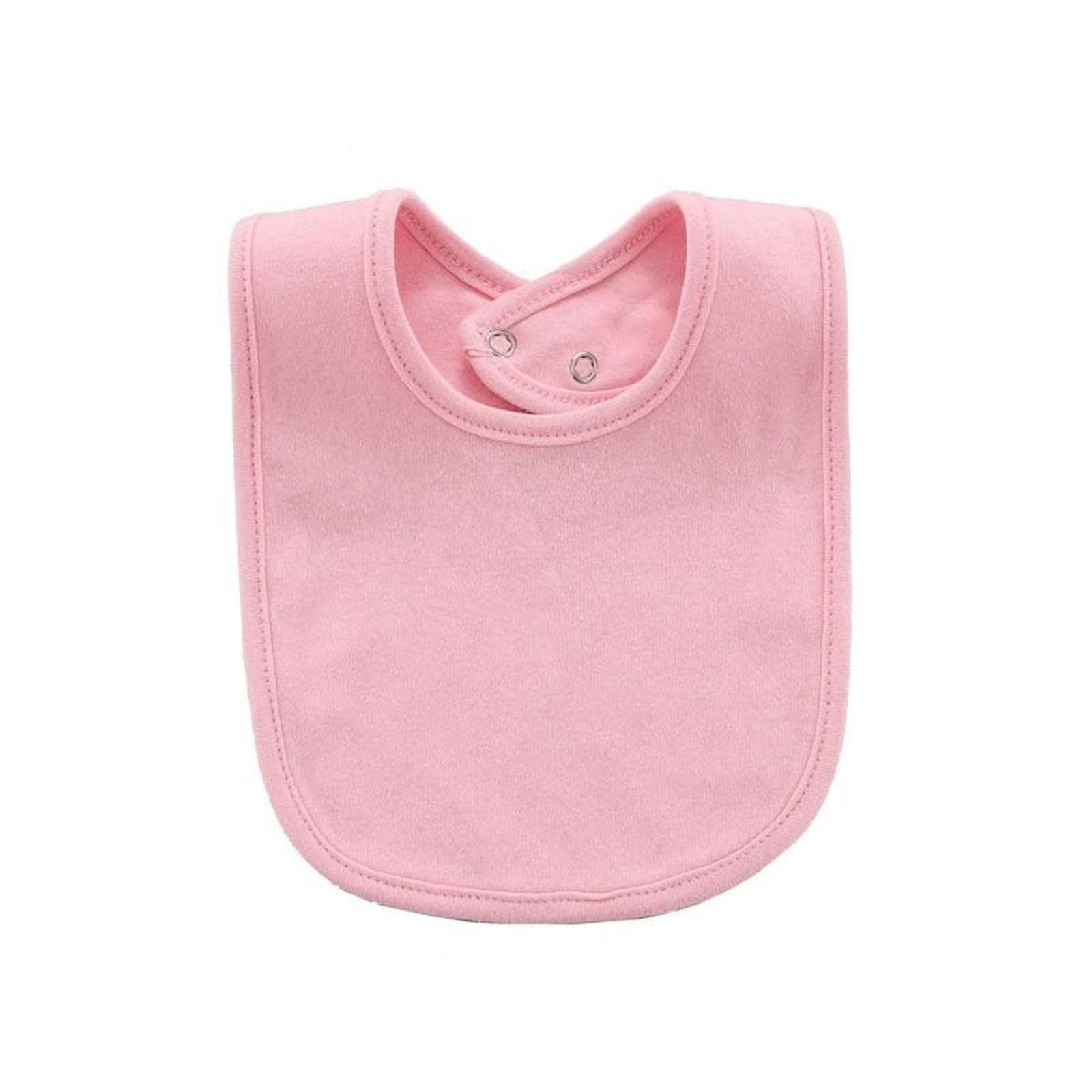 

Детское полотенце для слюны - Детский нагрудник для кормления One Size розовый