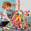 Colorful Magnetic Building Blocks Set Children's 3D STEM Educational Toy Safe ABS Material Fun Stacking Toy Preschooler Gift