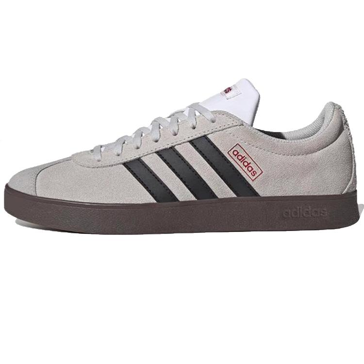 Adidas Vl Court Classic Abrasion Resistant Abrasion Resistant Low top German Army Trainers Unisex JS3003(Team-VAM)-Random packaging bags