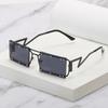 Square Sunglasses, Personalized Glasses Of The Same Style, Multi-Rivet Square Sunglasses For Women