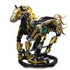 Mechanical Horse Animal Building Blocks Set Moc Kit Construction Model Gifts For Kids Birthday Christmas Gifts 1055Pcs