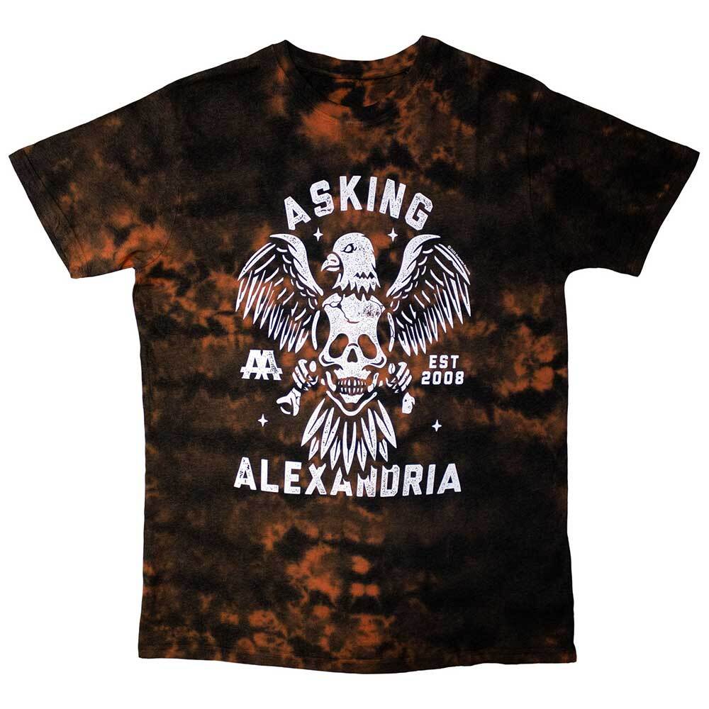 

Asking Alexandria Eagle Skull T-Shirt Red New Unisex T-Shirt S