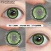 1 Pair Cosplay Color Contact Lenses for Eyes Anime Red Lenses Pink Halloween Cosmetic Contact Yearly Purple Eye Lenses