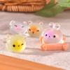 Micro-landscape Small Animals: TangyuanCapybaras Dogs Rabbits Sheep PigsBears and Small Table Ornaments