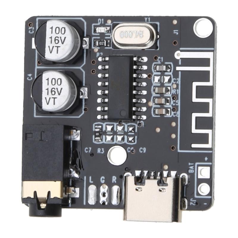 Car Bluetooth-compatible5.0 MP3 WAV Decoding Board Speaker Amplifier Audio Receiver Modules Support A2DP/AVCTP/AVDTP/HFP