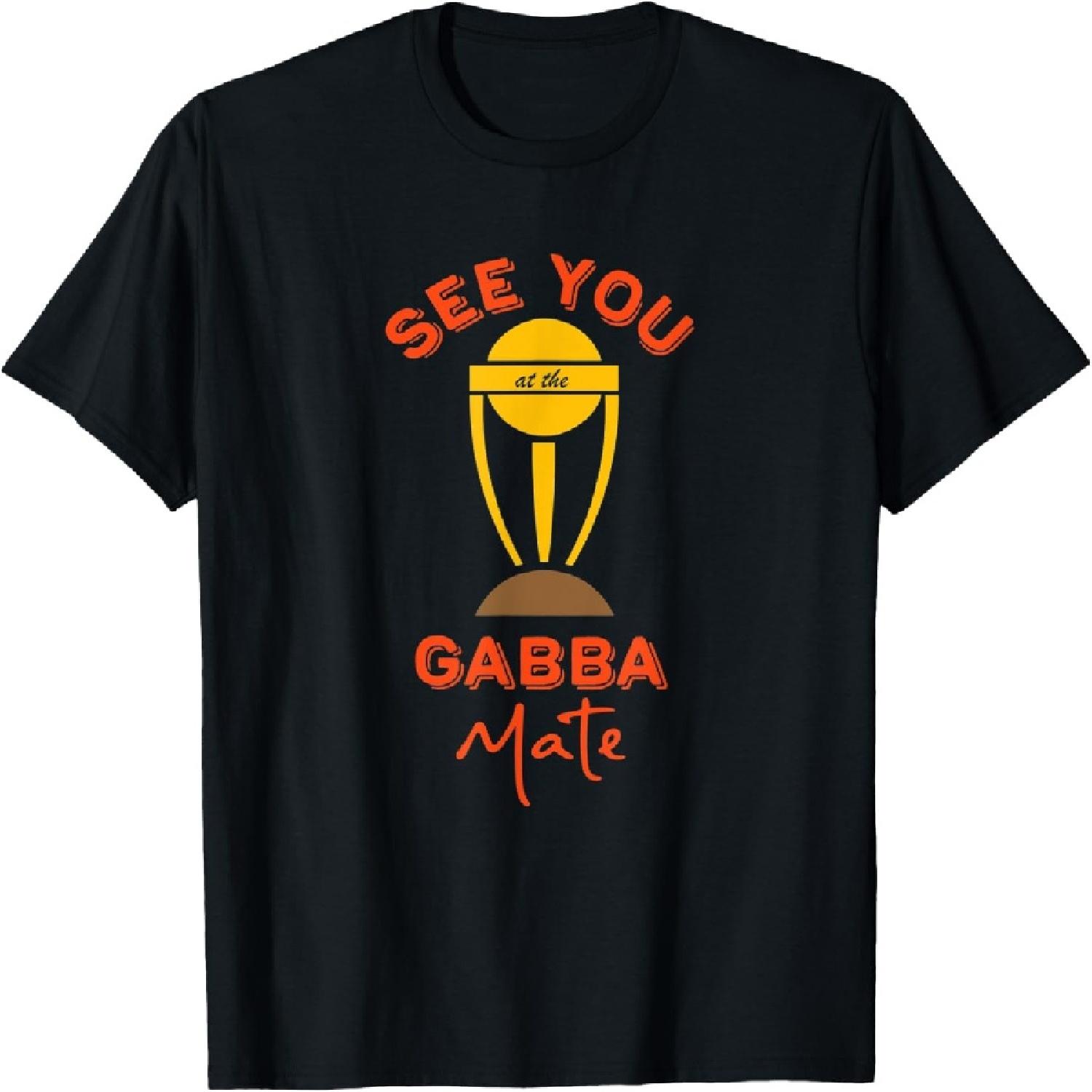 See You At The Gabba Mate T-Shirt XXXXXL разноцветный