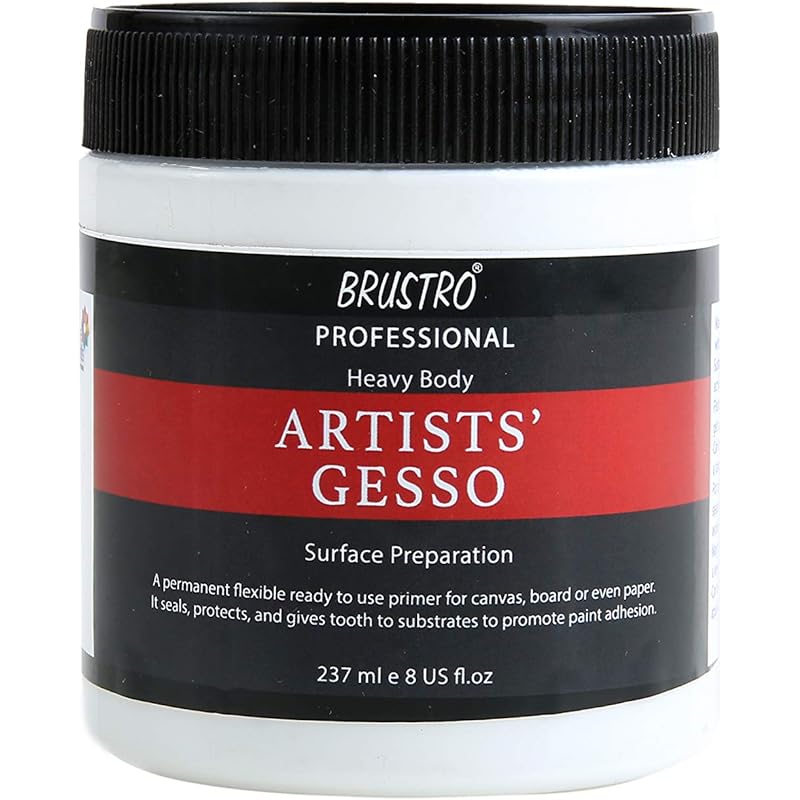 Brustro Artists  Gesso Professional Quality 237Ml 11 белый