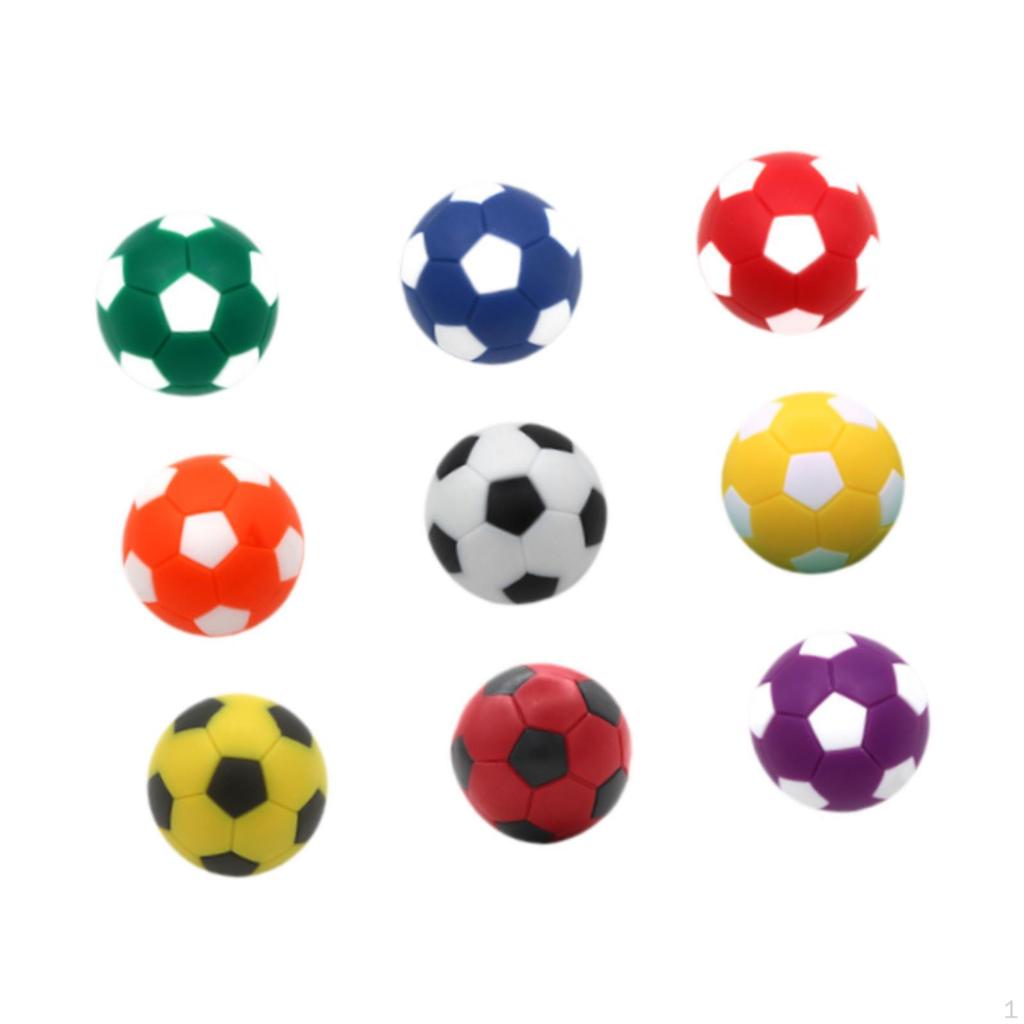 9x Foosball Balls Table Football Official Top Soccer 36 mm for Indoor