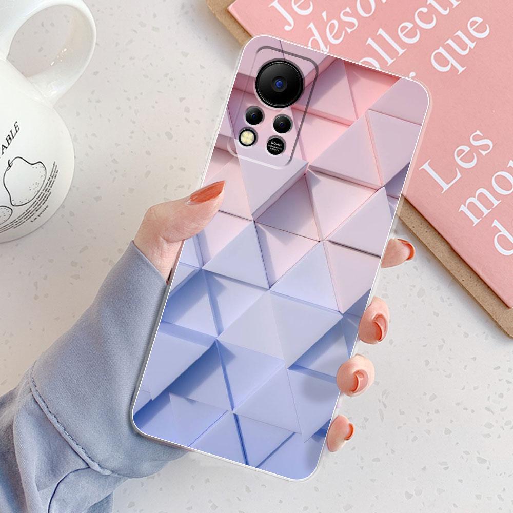Voor Infinix HOT 11S NFC Hoesje X6812B 6,78 Inch Schokbestendig Achterkant Telefoonhoesjes Voor Infinix Hot11s 11 s NFC Slank Siliconen Transparante Bumper