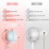 JYPS Handheld Cute Mini USB Tabletop Fan with 3 Speed Small Fan for and Heatstroke Perfect for Golden and Gifts with Cat Perfect for Summer and