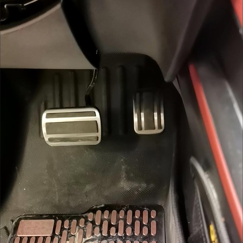For Toyota Proace City EV 2025 Accessories Automotive Stainless Steel Accelerator Brake Pedal Non-Slip Cover Pads 2024