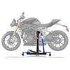 Béquille Centrale D'atelier CONSTANDS Power‑Evo Triumph Speed Triple 1200 RS 21-25 Kit Complet 300 Kg Bleu